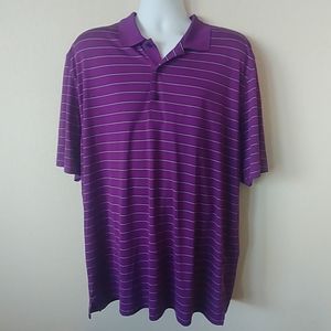 Men's Greg Norman Play Dry Purple Polo XXL